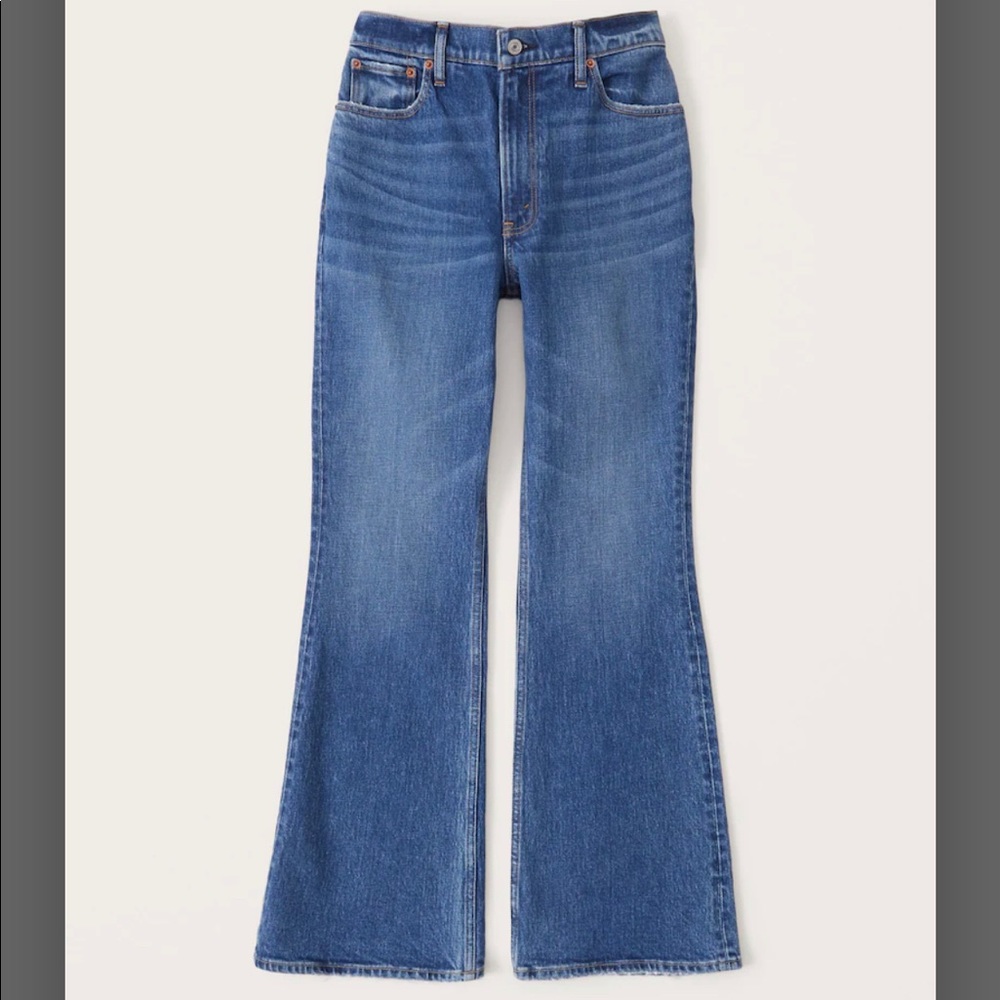 Abercrombie & Fitch vintage flare ultra high rise jean